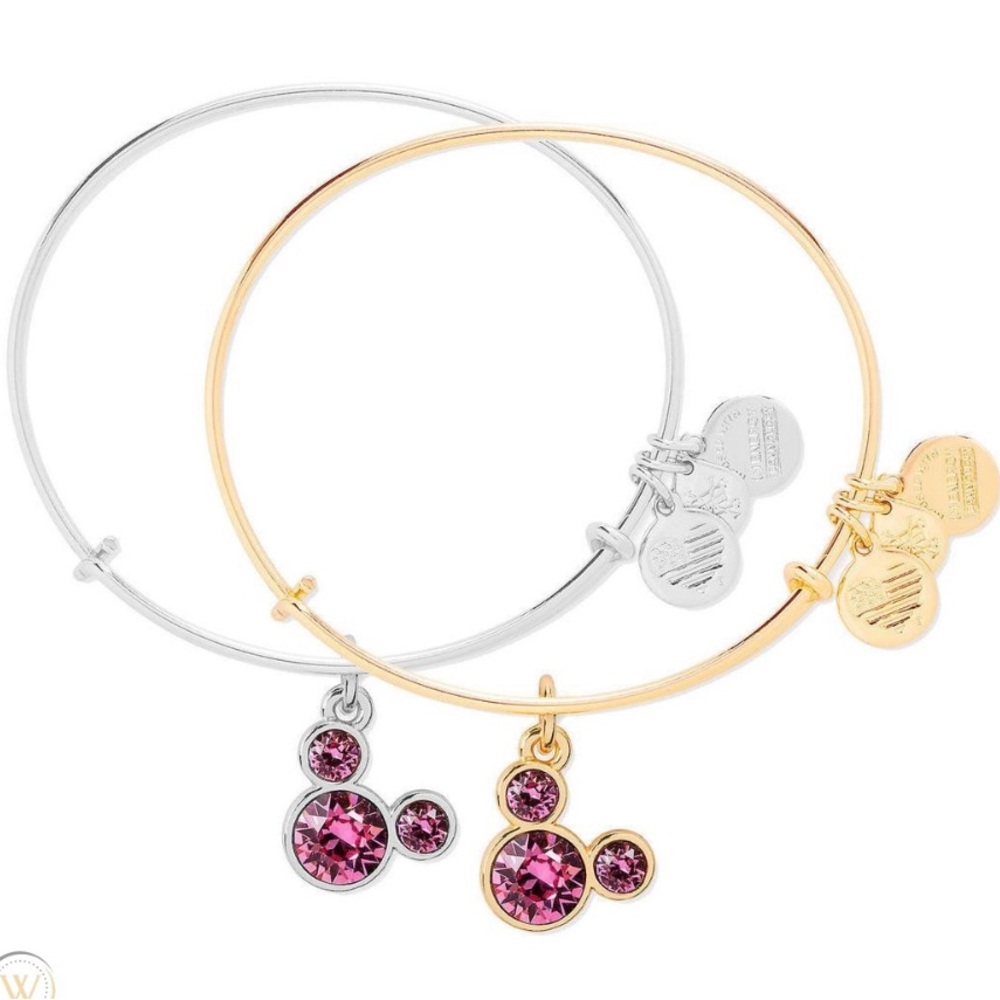 Disney Alex & Ani Bracelet October Birthstone Gold